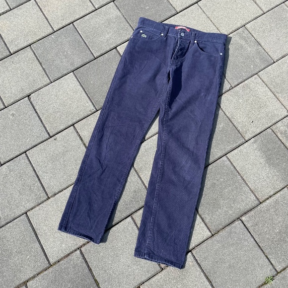 Lacoste Corduroy Pants - Size 32 - Picture 11 of 12